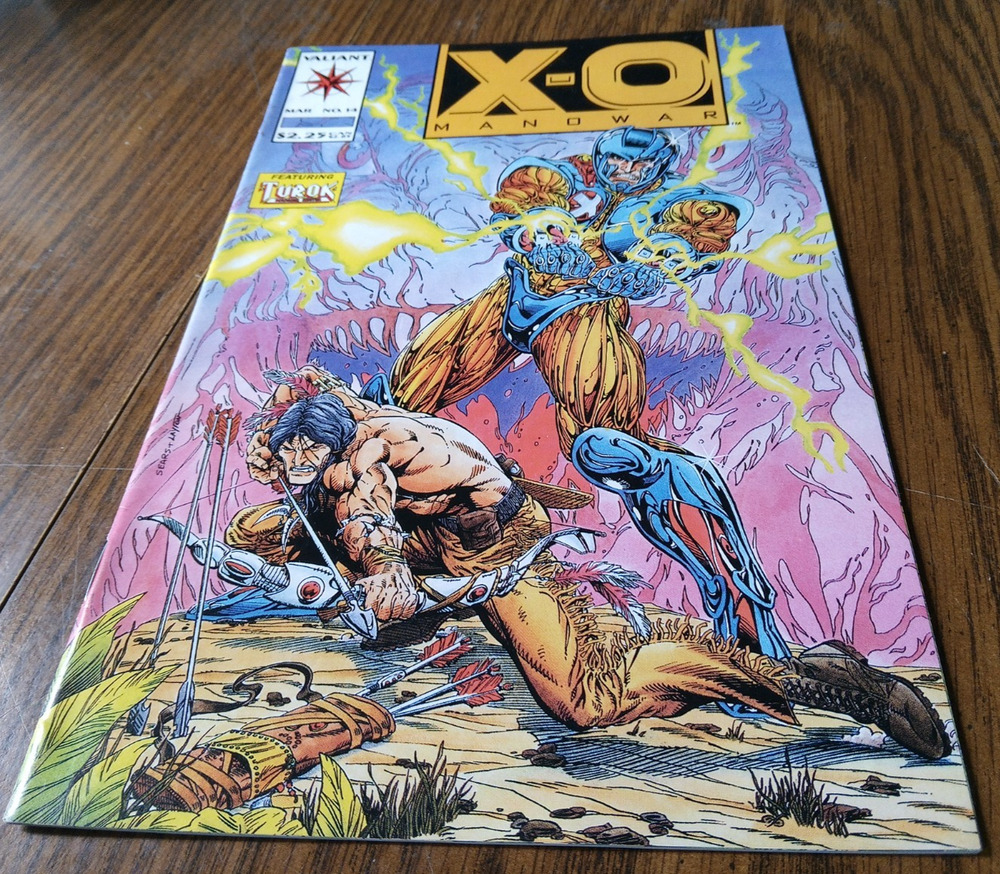 X-O Manowar #14 March 1993 Valiant Comics
